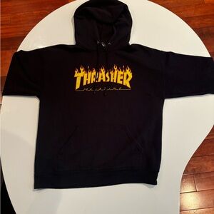 Vintage Thrasher hoodie (black) medium